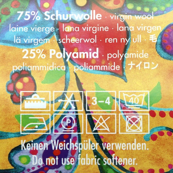 Sock Yarn Yarn "PARADISE 6Ply 11026 No." Opal Opal