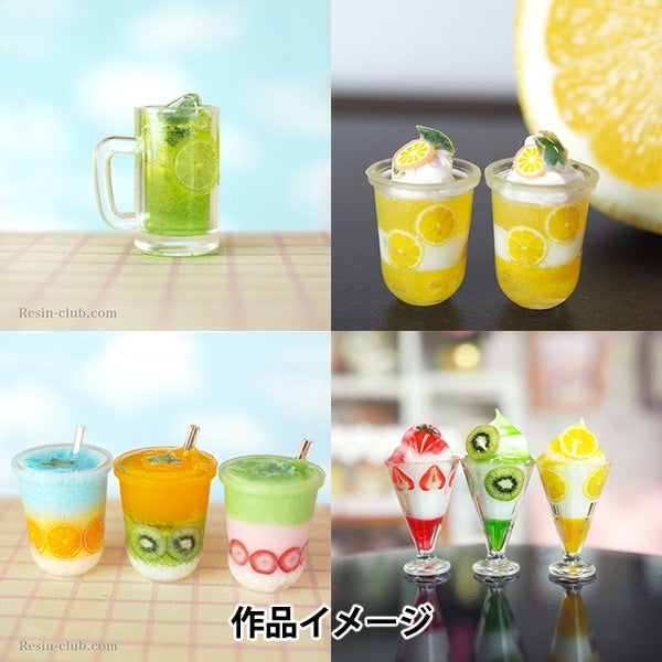 Resin material "Miniature fruit double-sided RC-MNT-002" resin club