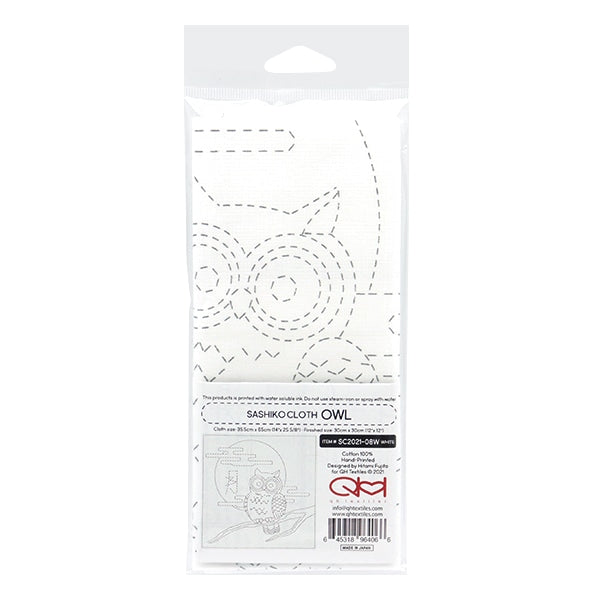 刺绣布 “ Sashiko Cross SC 2021 OWL 08W”