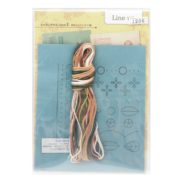 Embroidery kit "GARDEN PARTY's first French embroidery kit lesson lever3 GP-k9" Olympus