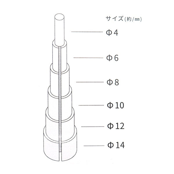 Resin tool "Gejistic Round DAR-24" Eruberu Elbert