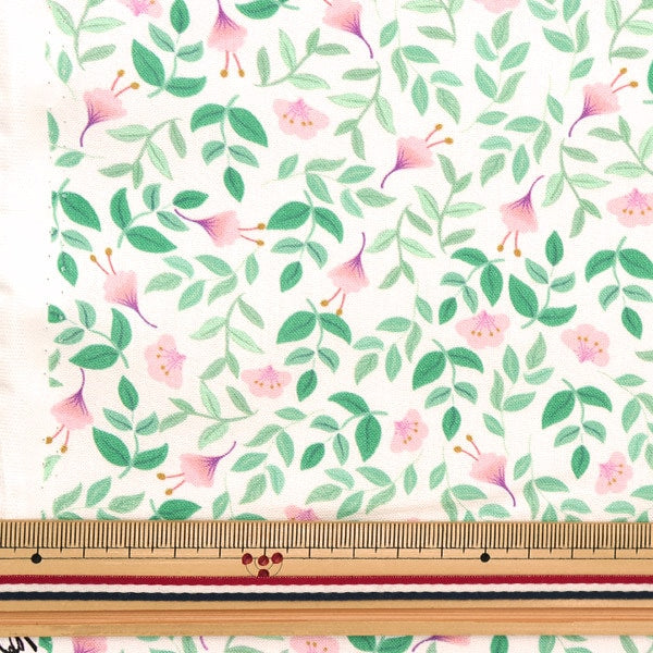 【数量5から】 生地 『USAコットン dearSTELLA OCEAN FLORAL D2096-WHITE』