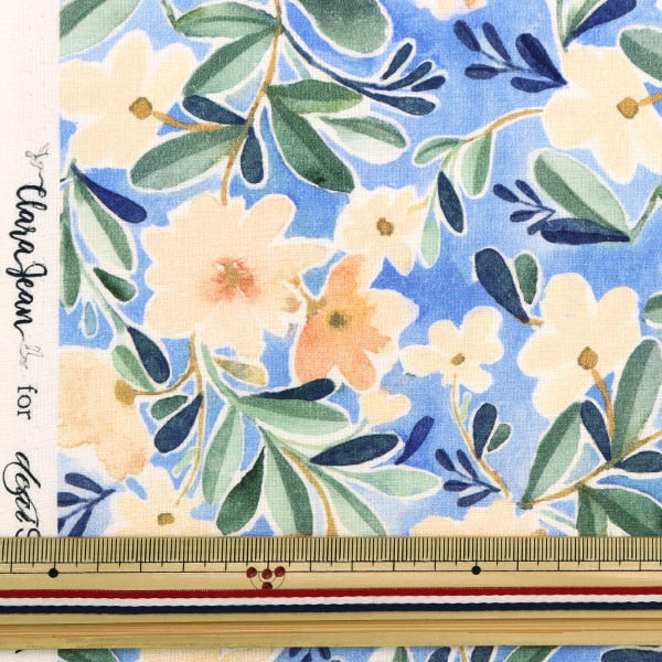 【数量5から】 生地 『USAコットン dearSTELLA GARDEN FLORAL DCJ2056-MULTI』
