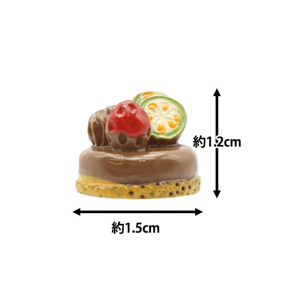 ミニチュアクラフト 『ミニチュアパーツ チョコレートホールケーキ MIT-874』 ERUBERU エルベール