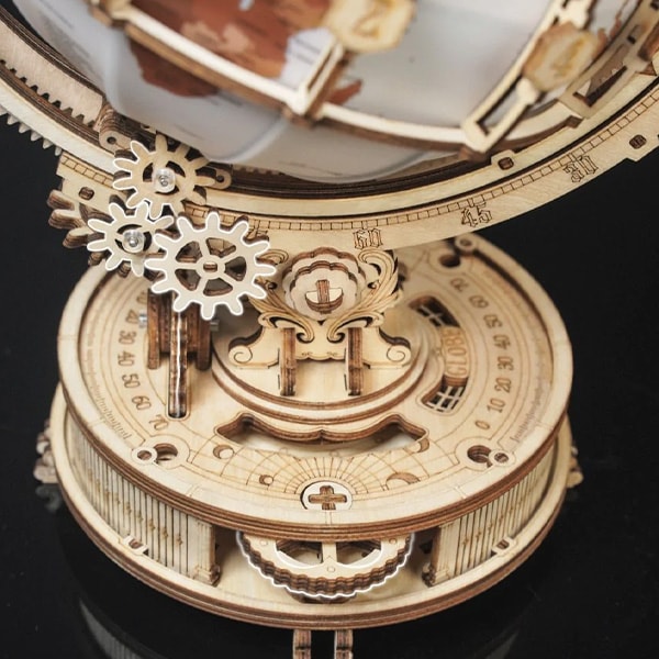 工作キット 『大型ウッドパズル アースランプ ST003』