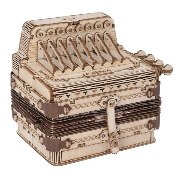 工作キット 『小型ウッドパズル アコーディオン TG410』