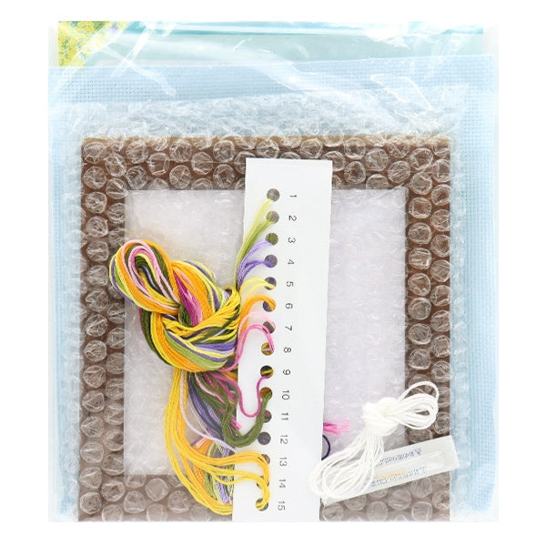 Embroidery kit "Flower arrangement that colors the season MARCH Mimosa leases 522203" LECIEN Lecien COSMO Cosmo