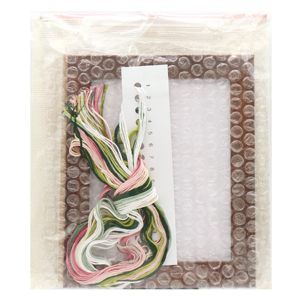 Embroidery kit "Flower arrangement to color the season September rose lease 522209" Lecien Lecien COSMO Cosmo