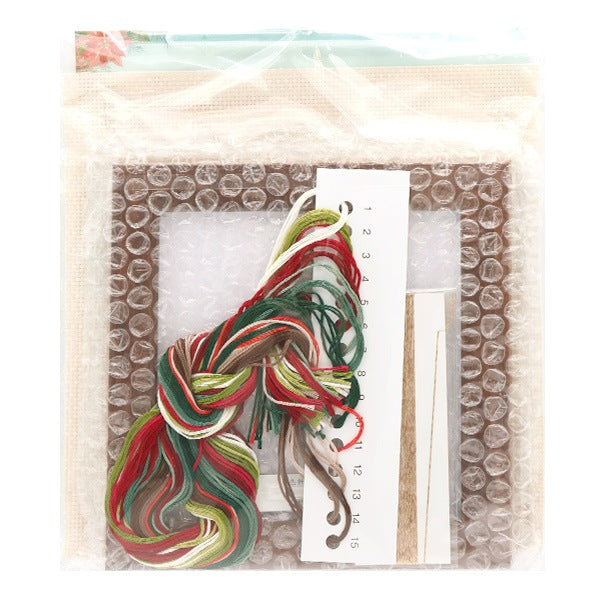 Embroidery kit "Flower arrangement to color the season decementer leases 522212" LECIEN Lecien COSMO Cosmo