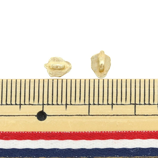 微型工艺“小型零件草莓树脂柄纽扣颜色大约4.5mm x 6mm 8件DSA2233”