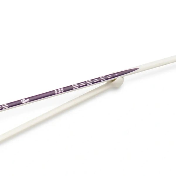編み針 『エルゴノミクス シングルポイント2本棒針 35cm 3.25mm』 Prym プリム