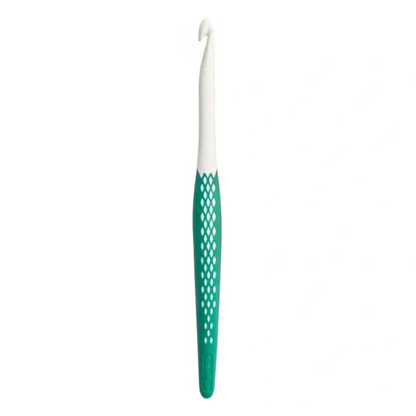 編織針 “人體工程學 鉤針 17厘米葉綠7.0mm” Prym Prim