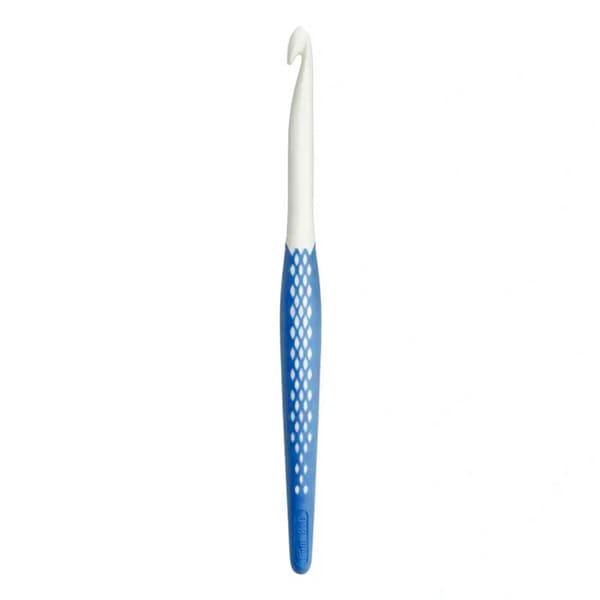 編織針 “人體工程學 鉤針 18cm寶藍色10.0mm” Prym Prim