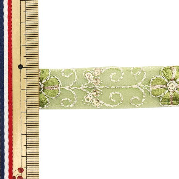 【数量5から】 手芸ブレード 『2023 インド刺繍ブレード 421C』