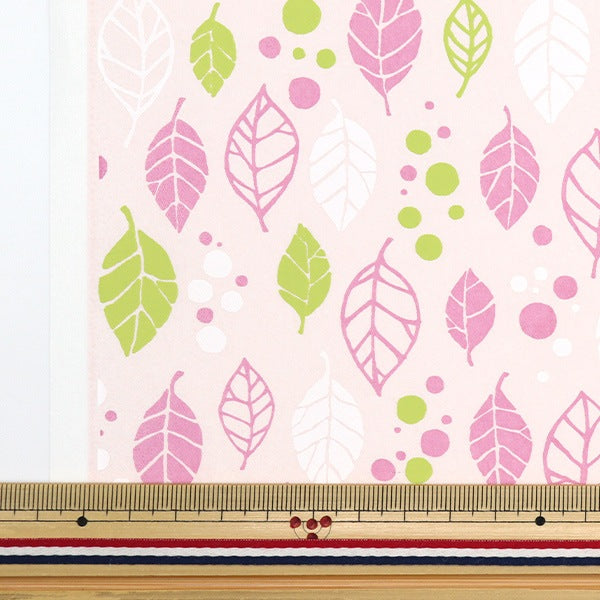 Washi "Machine Makemijiri Zen Paper 4 Leaf Pink HOKUOU4"