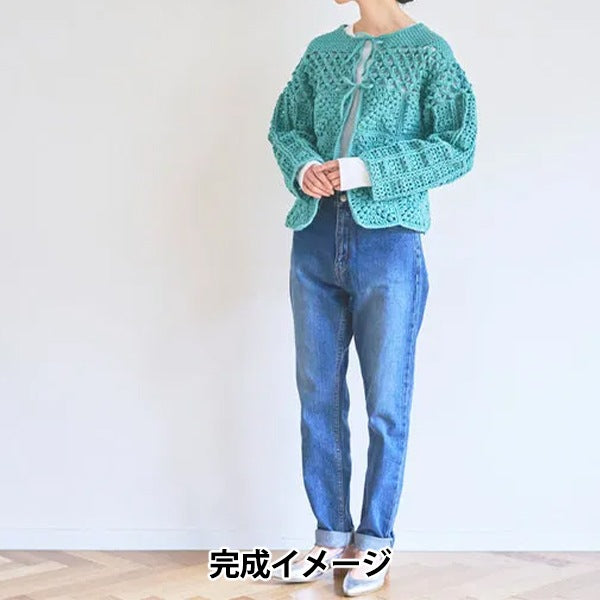 編織套件“ punyeco主題套件Cardigun Kit Kit Jade Green A-001” Sawada Sawada