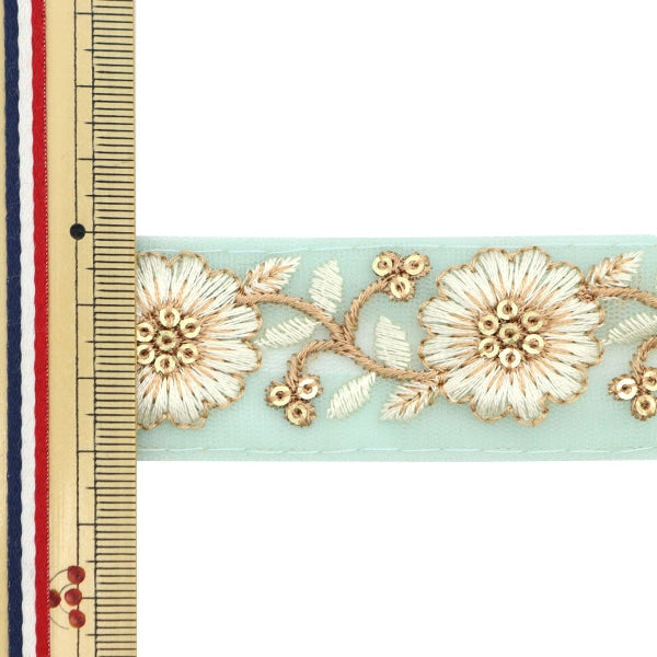 【数量5から】 手芸ブレード 『2023 インド刺繍ブレード 604B』