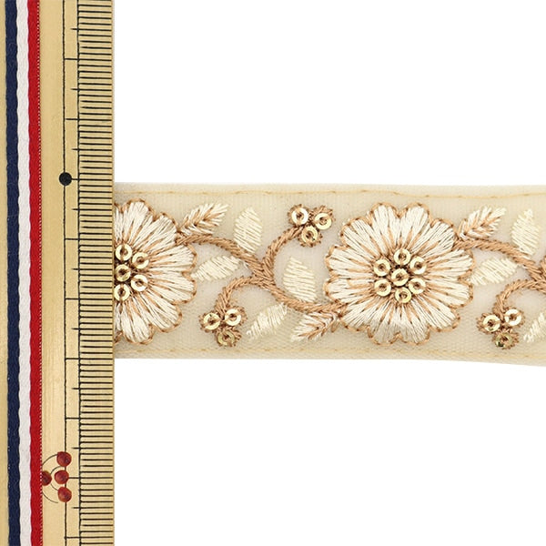 【数量5から】 手芸ブレード 『2023 インド刺繍ブレード 604C』