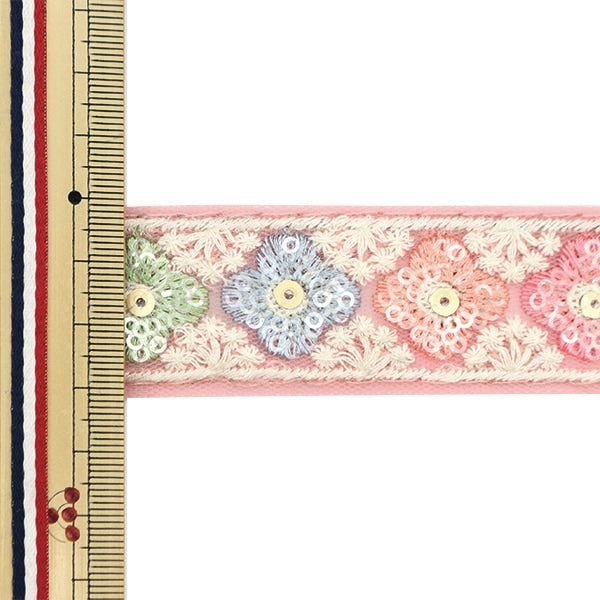 【数量5から】 手芸ブレード 『2023 インド刺繍ブレード 607G』
