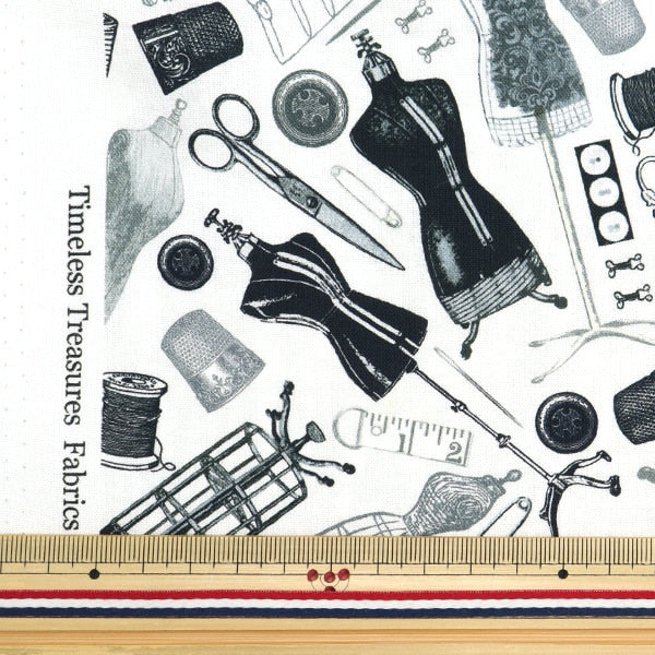 【数量5から】 生地 『USAコットン トルソー CD1501-GREY』