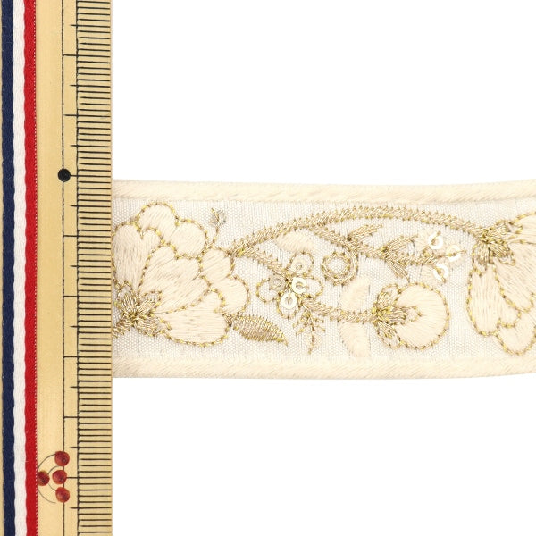 【数量5から】 手芸ブレード 『2023 インド刺繍ブレード 650B』