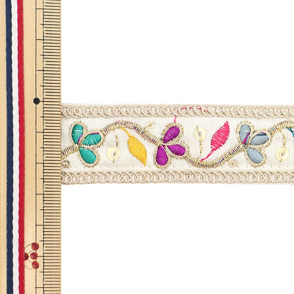 【数量5から】 手芸ブレード 『2023 インド刺繍ブレード 45910D』