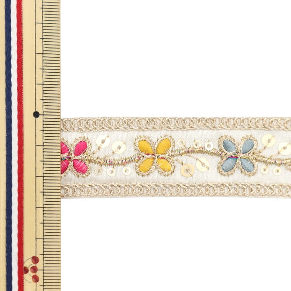 【数量5から】 手芸ブレード 『2023 インド刺繍ブレード 45912D』
