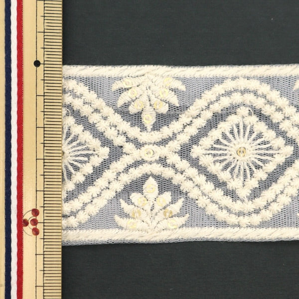 【数量5から】 手芸ブレード 『2023 インド刺繍ブレード 45940』
