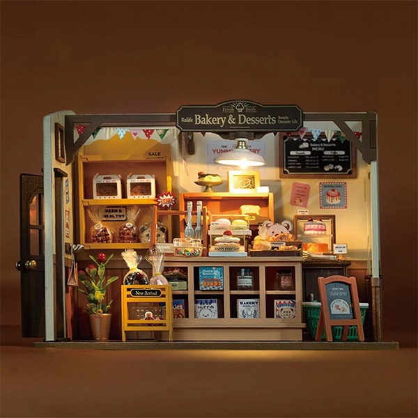 工作套件“微型房屋森林麵包店664943-DG161”