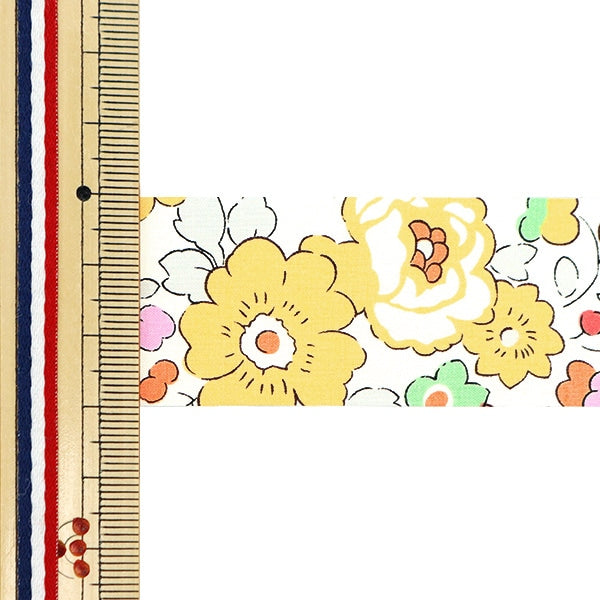 【数量5から】 リボン 『リバティ・ファブリックス プリントリボン 幅30mm RI-3332019LWE』