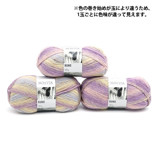 Fall and winterYarn "NOVITA RUNO 893 Color Play" novita Novita