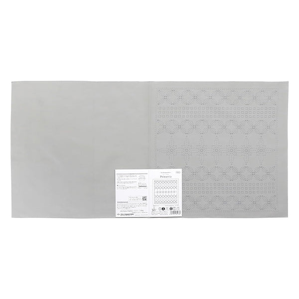 Embroidery Fabric "Hanabin cloth Pack Point Pointed Pale Pale Gray H-13104" Olympus