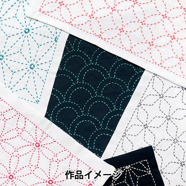 刺绣线程“ Sashiko Thread 37颜色(单颜色)” Olympus
