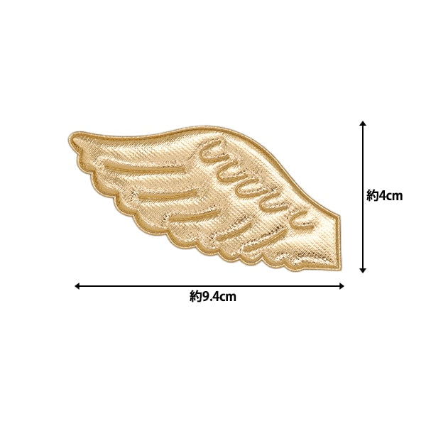 手工艺品零件“装饰零件Hane Gold 10-4293”
