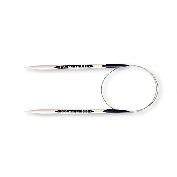 編織針 “人體工程學 圓針 60厘米6.0mm”