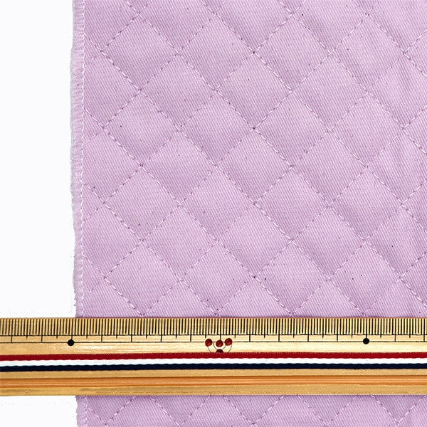 生地 『超はっ水ツイルキルトカットクロス 約135cm×50cm ベーシックピンクパープル CQPL-TWTC-BPP』