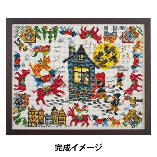 刺繡套件“懷舊故事不來梅的音樂團7582” Olympus