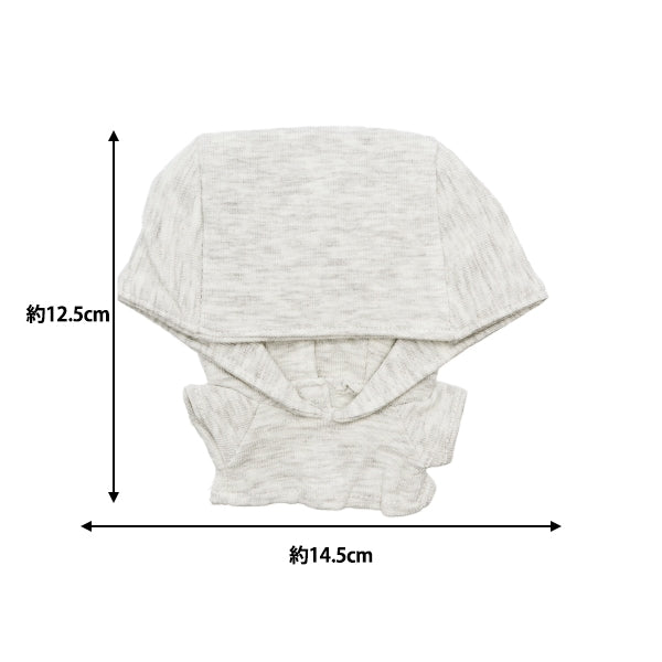 手工艺品零件“毛绒衣服简单连帽衫M尺寸Heather Grey MPA-4D-M”
