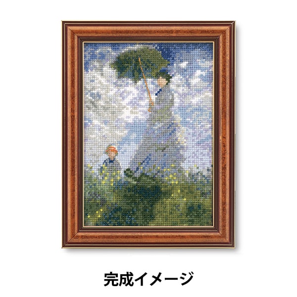 Embroidery kit "ART GALLERY Mini -Flame Collection Female Monetaku 7585" Olympus