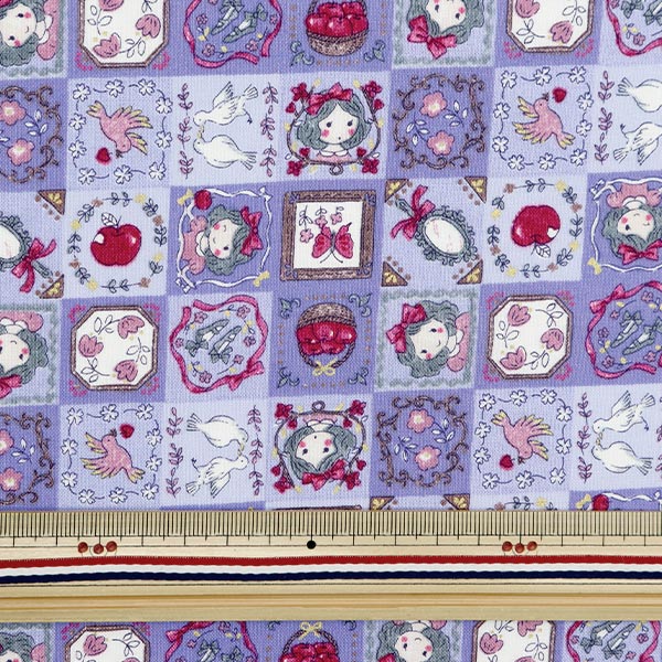 【数量5から】 生地 『シーチング ファアリーテイル 白雪姫 YPA-56010-2D』 KOKKA コッカ