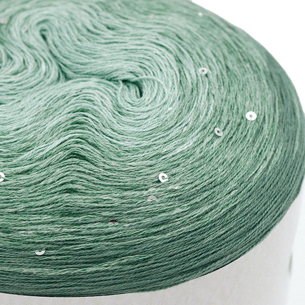 春夏纱线 “ Wonder Cotton Spica Color 130 Emerald” [Yuzawaya原来的】