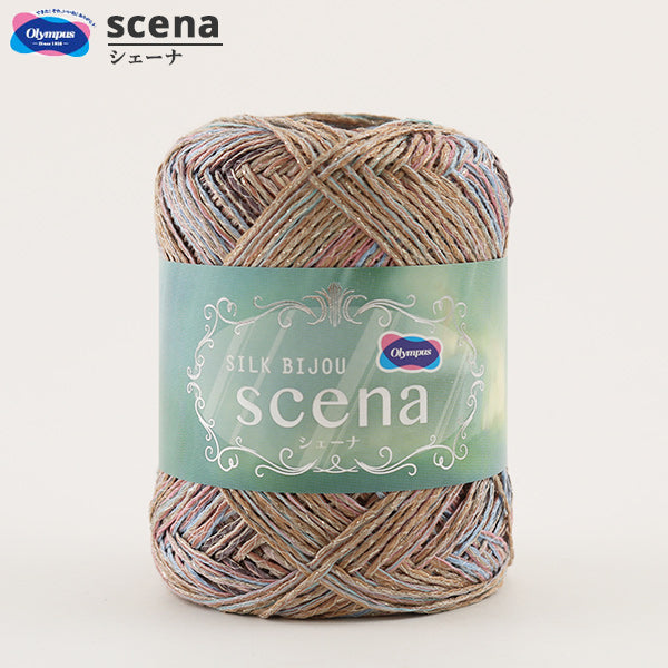 春夏毛糸 『scena (シェーナ) 3番色』 Olympus オリムパス
