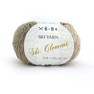 秋冬毛糸 『Ski Clement (クレメント) 2301番色』 SKIYARN スキーヤーン