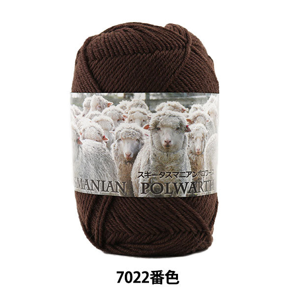 秋冬纱线 "滑雪塔斯马尼亚polwarth 7022颜色“滑雪滑雪纱