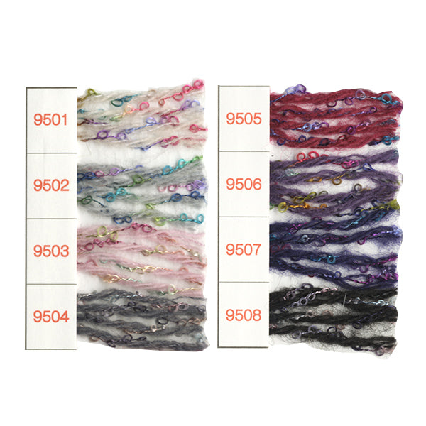秋冬纱线 "diaamulet(钻石LET)9508颜色” DIAMOND KNITTING YARN