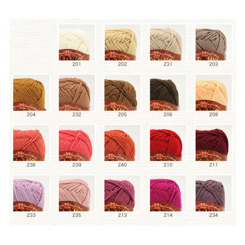 秋冬纱线 “毛线羊毛FL(Exeed Wool Motita)215颜色” Hamanaka