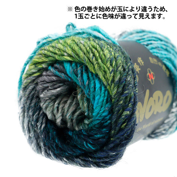秋冬纱线 “丝绸花园208颜色” Noro Hideaku Noro