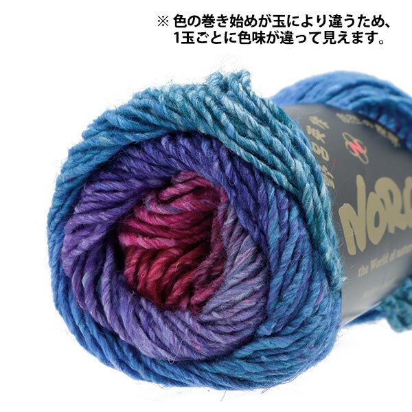 秋冬纱线 “丝绸花园530颜色” noro hideyaku noro