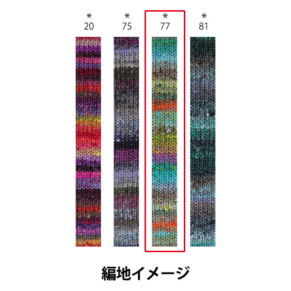 秋冬纱线 “ iko 77th颜色” noro hideyaku noro