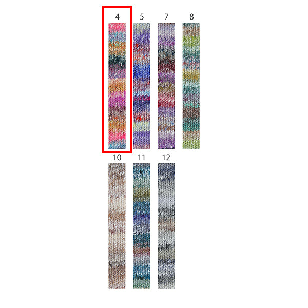 秋冬纱线 “ Rokka 4th Color” Noro Hidaku Noro